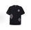 Foamed floral rhinestone short-sleeved T-shirt with a luxurious and high-end feel, unisex