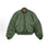 Unisex American Vintage-Style MA-1 Camouflage Bomber Jacket – Thickened, Cropped, Zip-Up Design with Oversized "Scimitar" Sleeves and Loose Fit