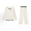 "Slow-Living" Women's Pullover Loungewear Set – Lightweight, Soft, and Comfortable; Features Grade 10 Antibacterial Protection; Long-Sleeve Top & Pants Pajama Set for Spring/Summer.